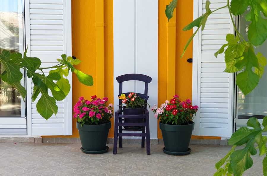 The Yellow House exterior